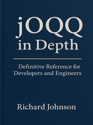 cover image of jOOQ in Depth